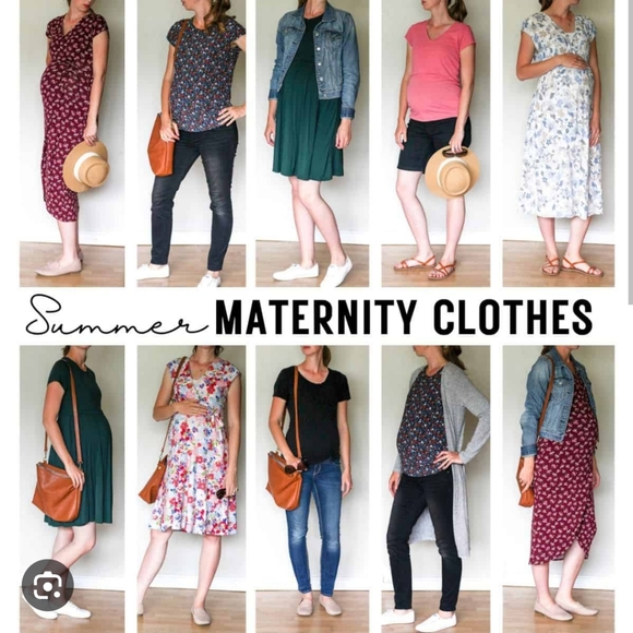 Isabel Maternity by Ingrid & Isabel Denim - Mixed maternity bundle in size small- large all like new condition,  top…
